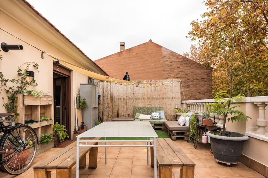 Atico Con Terraza Y Chimenea Junto A Universidad Alcala de Henares Luaran gambar