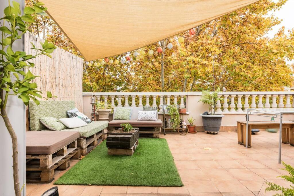 Atico Con Terraza Y Chimenea Junto A Universidad Alcala de Henares Luaran gambar