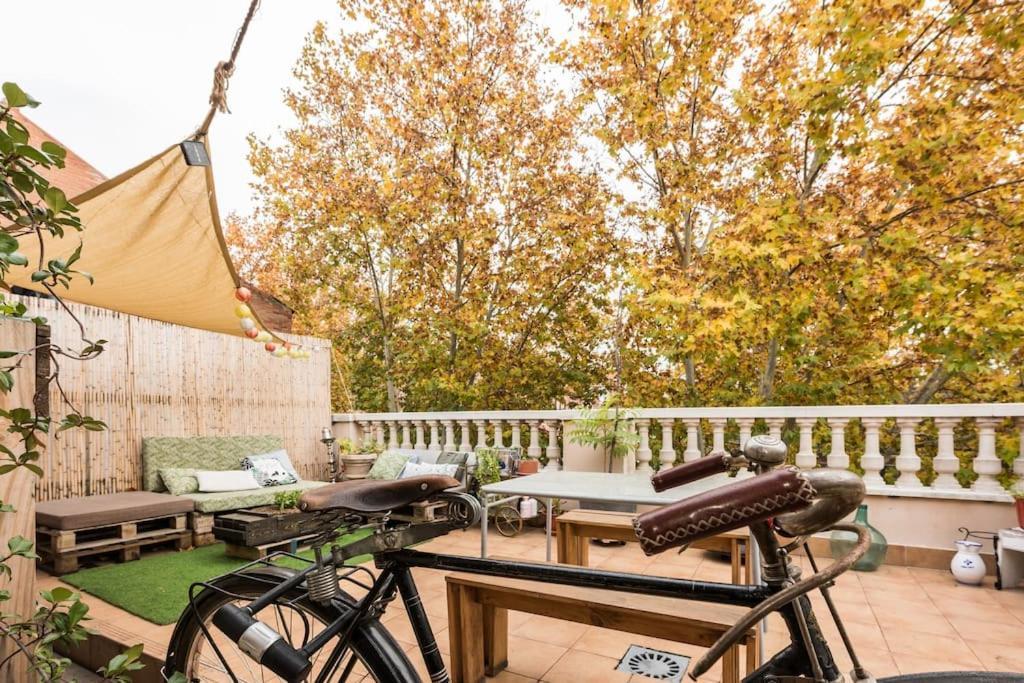 Atico Con Terraza Y Chimenea Junto A Universidad Alcala de Henares Luaran gambar