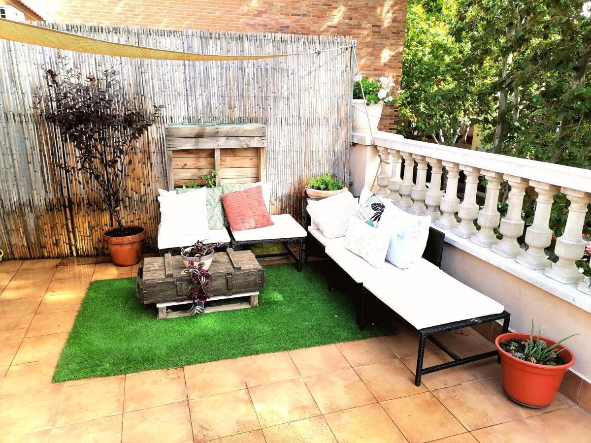 Atico Con Terraza Y Chimenea Junto A Universidad Alcala de Henares Luaran gambar